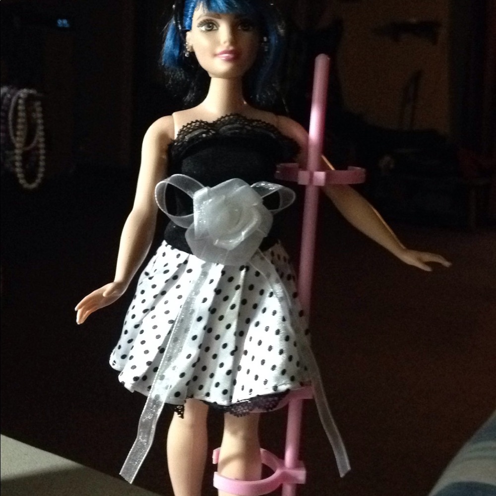 Bundle of 2 dresses; FITS CURVY BARBIE